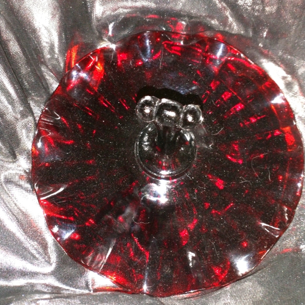 Ruby Red Lemon wedge trey Vintage.